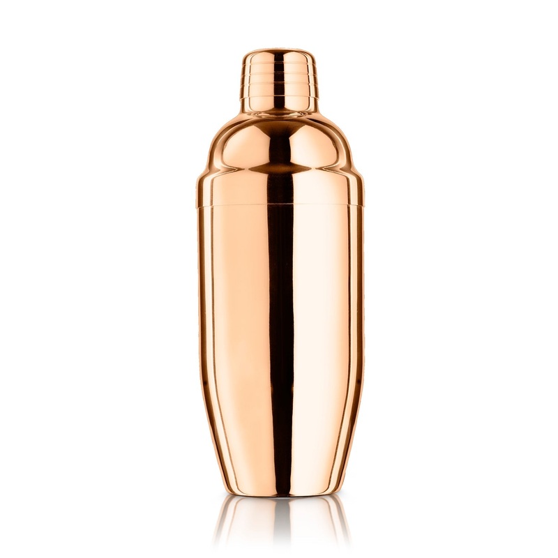 Final Touch Double-Wall Stainless Steel Cocktail Shaker - Copper / 18oz