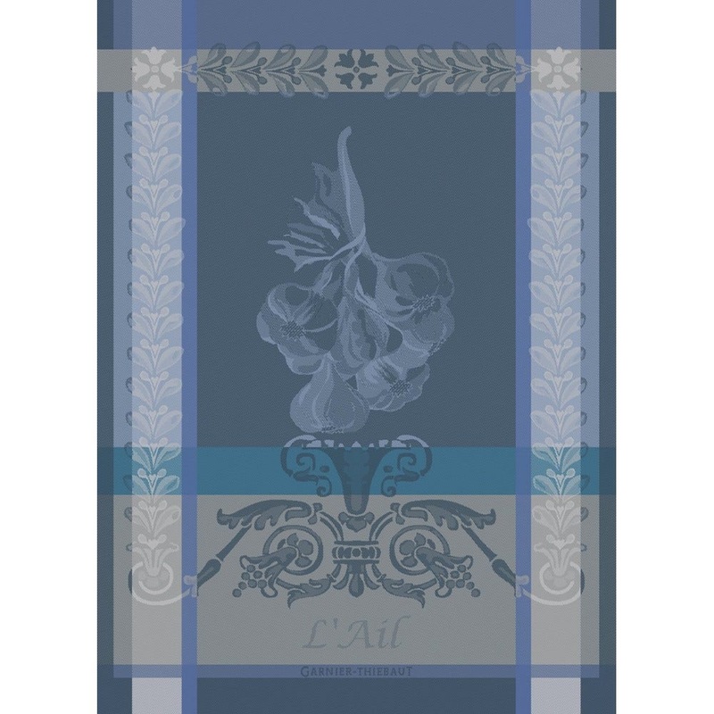 Garnier-Thiebaut Kitchen Towel - Ail Ardoise