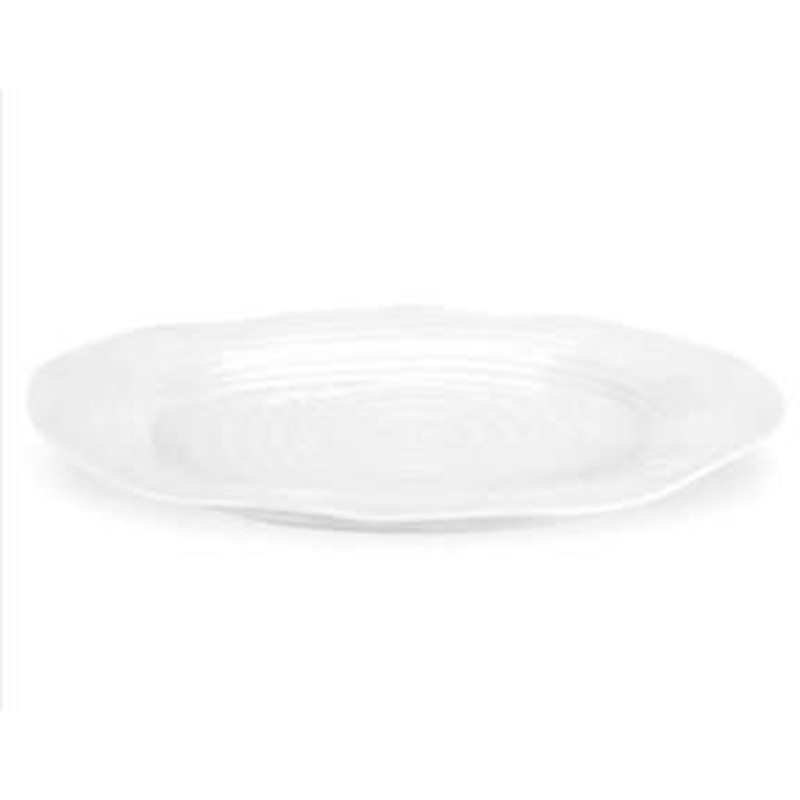 Sophie Conran Large Oval Plate - White / 17"x13"