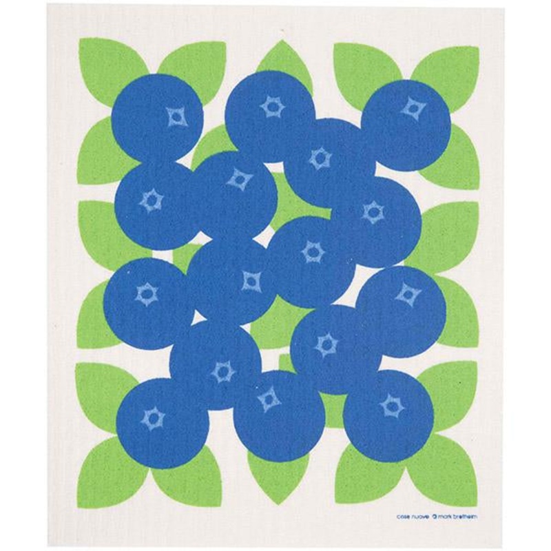 Cose Nuove Swedish Dishcloth - Blueberries