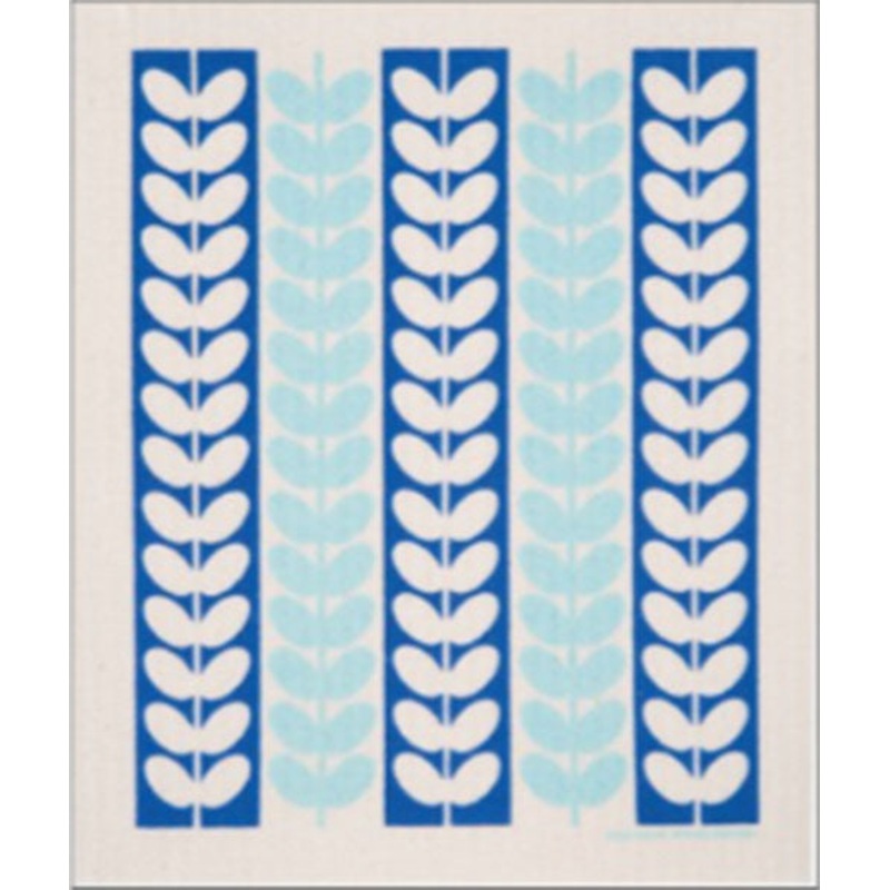 Cose Nuove Swedish Dishcloth Leaf Stem - Blue