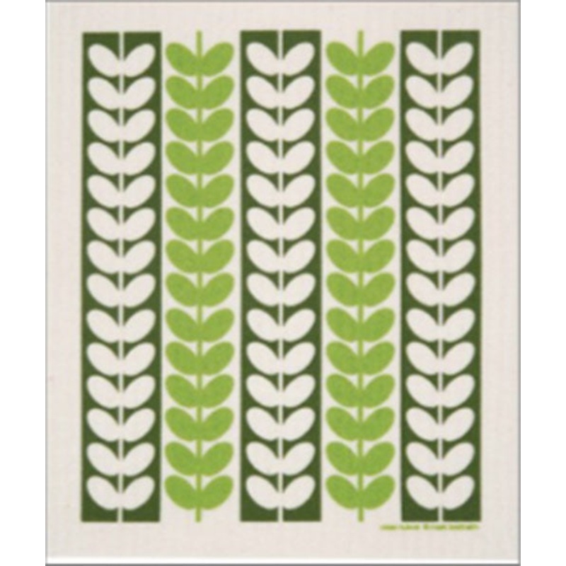Cose Nuove Swedish Dishcloth Leaf Stem - Green