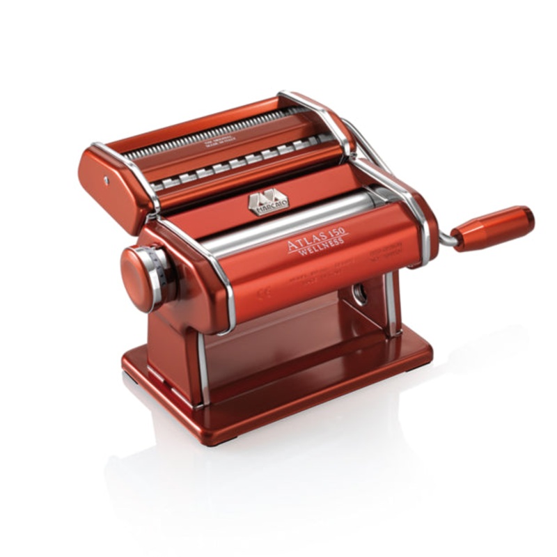 Marcato Atlas 150 Pasta Machine - Red