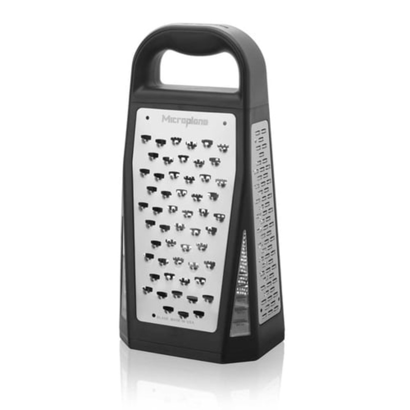 Microplane Elite Five Blade Box Grater - Black