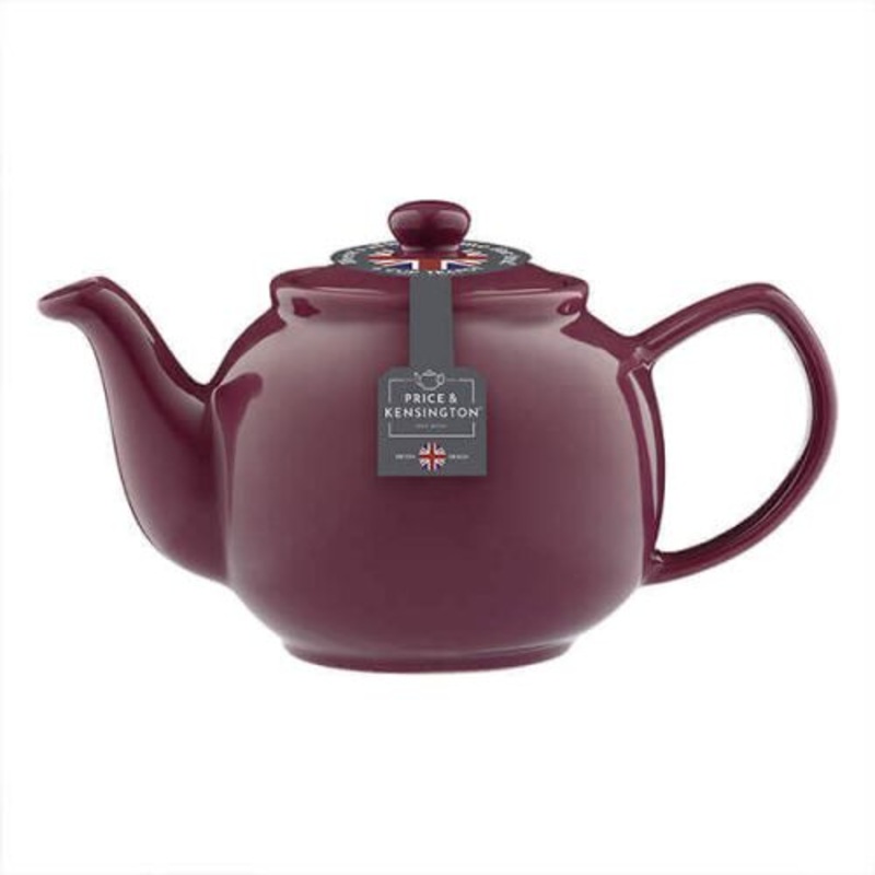 Price & Kensington BRIGHTS English Teapot 6-Cup - Deep Magenta