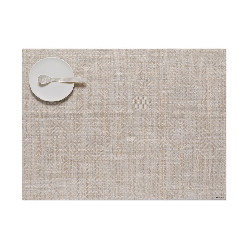 Chilewich Table Mats - Mosaic / Almond