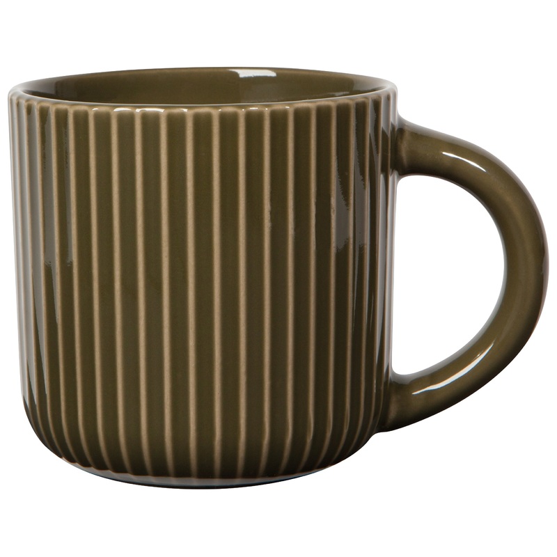 Danica Heirloom Fluted Mug - Olive Branch