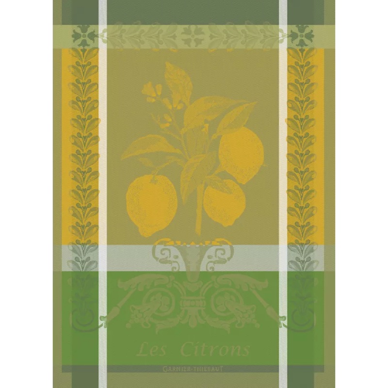 Garnier-Thiebaut Kitchen Towel - Citron Zeste
