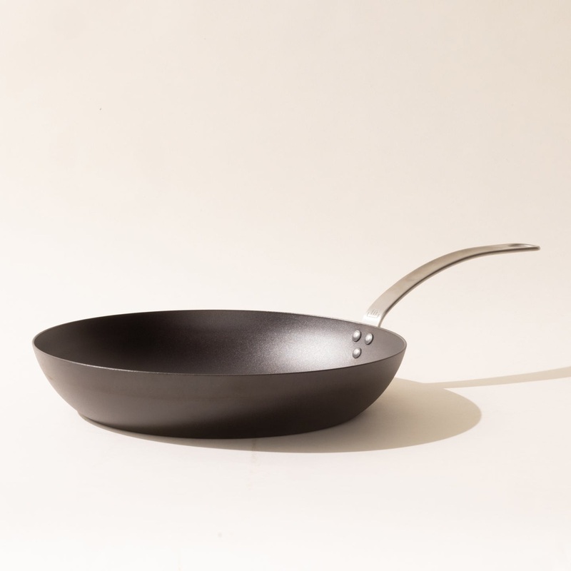 MADE IN Cookware 12" Seasoned Carbon Steel Frying Pan