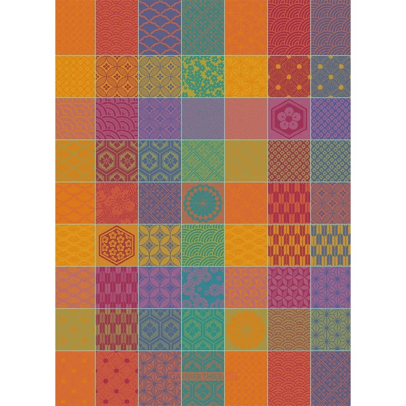 Garnier-Thiebaut Tea Towels - Mille Hana Floralies