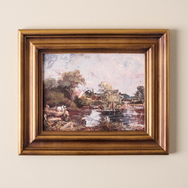 Pond's Edge Framed Print