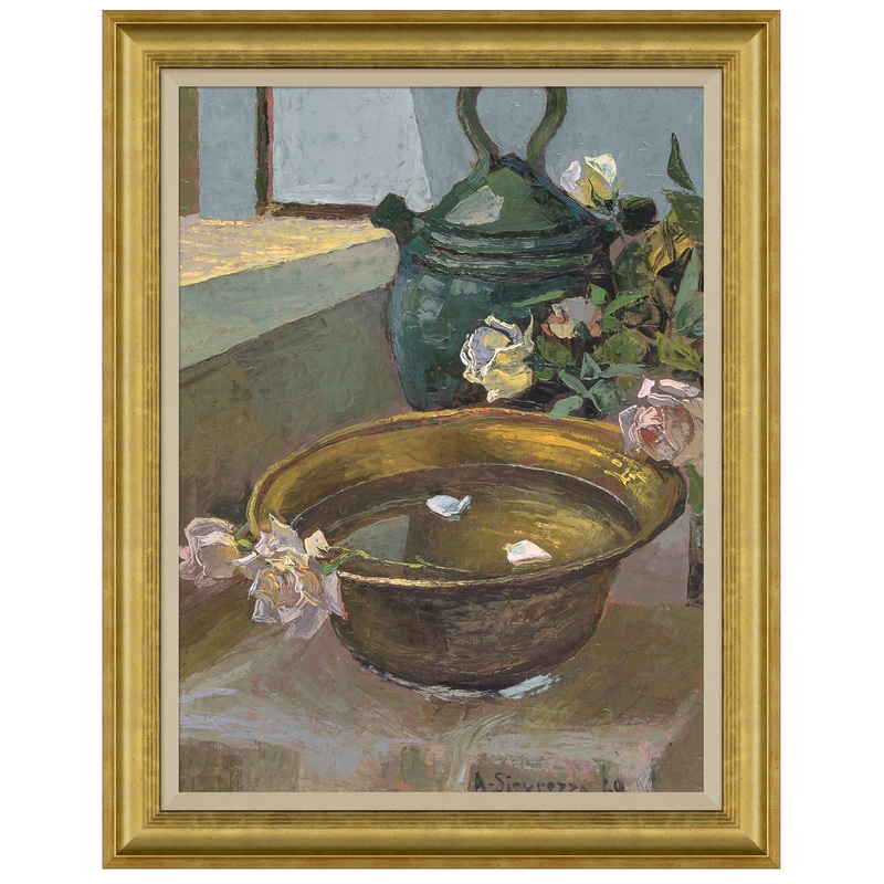 Still Life with Rose Petals
