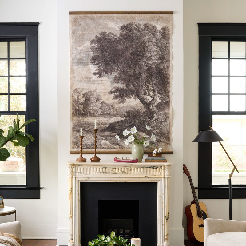 Oversized Vintage Summer Shade Tapestry
