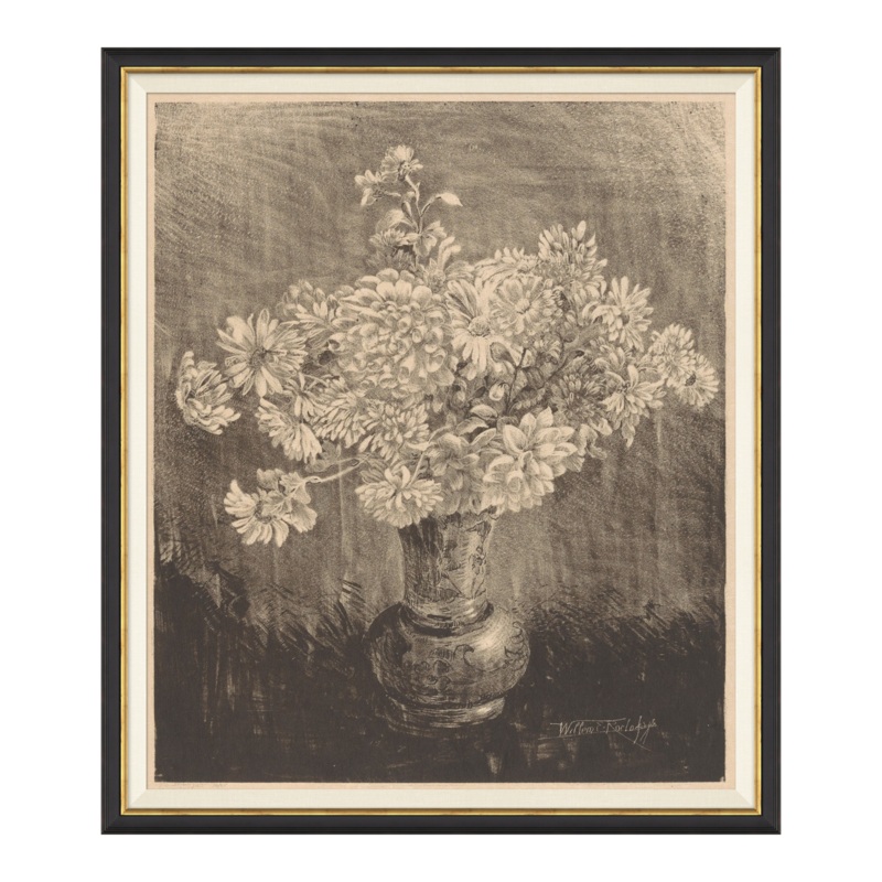 Flowers in Charcoal