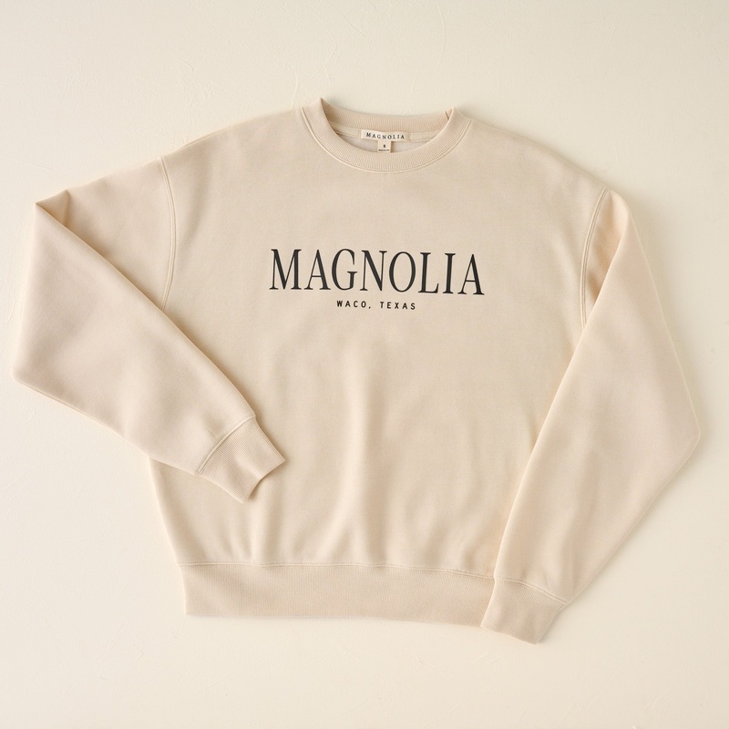 Magnolia Ivory Soft Fleece Sweatshirt