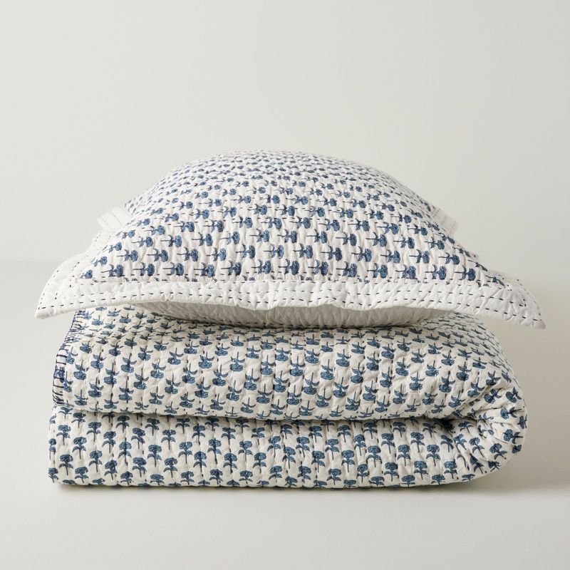 Lilianne Floral Printed Quilt