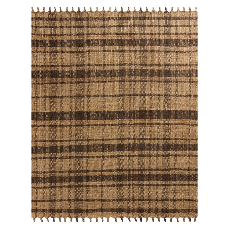 Louie Natural Espresso Rug