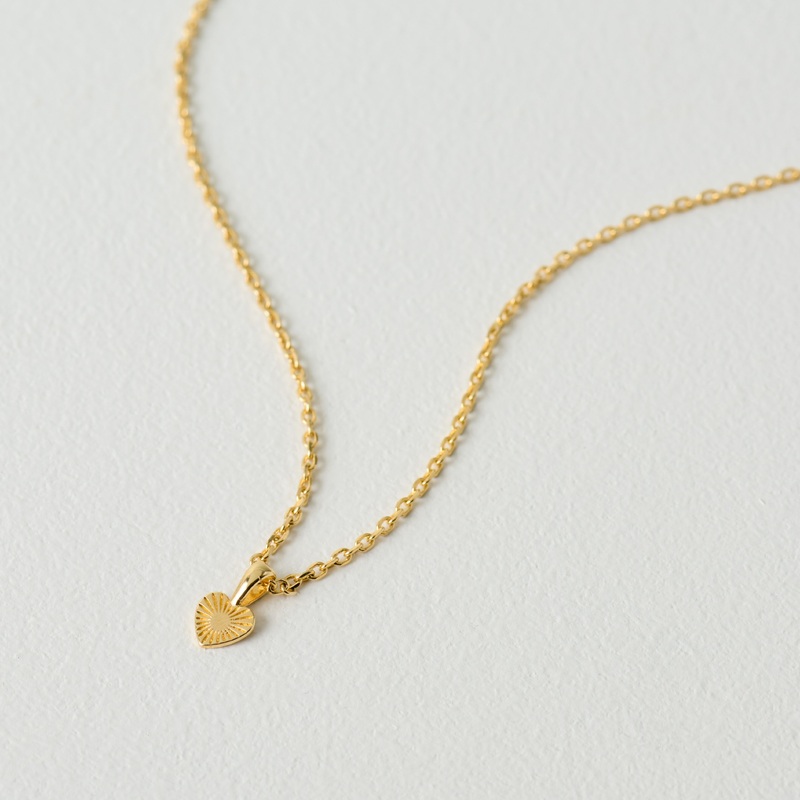 Mini Heart Pendant Necklace