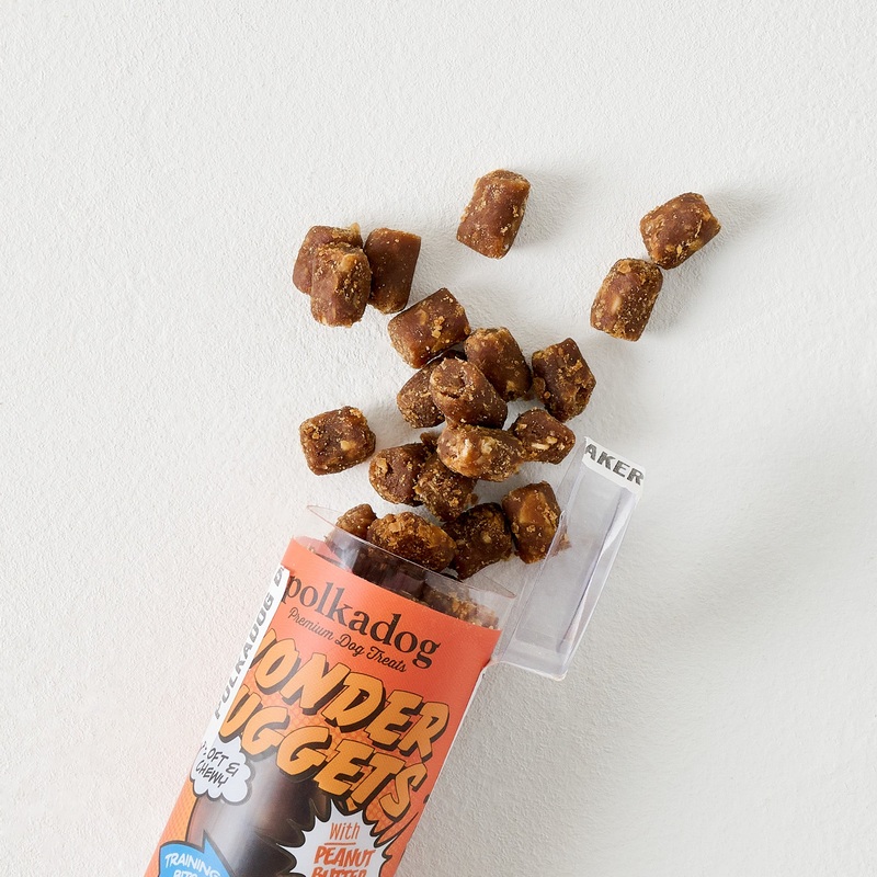 Polkadog Wonder Nuggets with Peanut Butter Treats