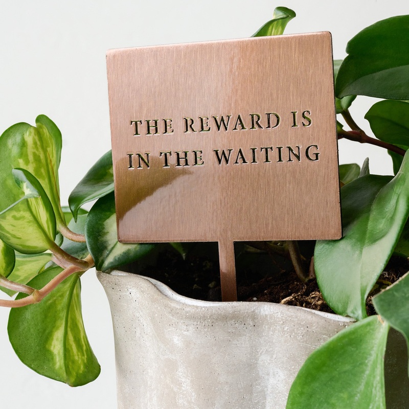 The Reward Mini Garden Stake