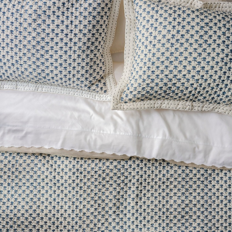 Lilianne Floral Printed Quilt + Sham Set (King)