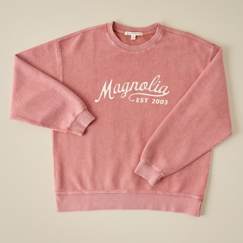 Magnolia Cora Script Terracotta Cozy Sweatshirt