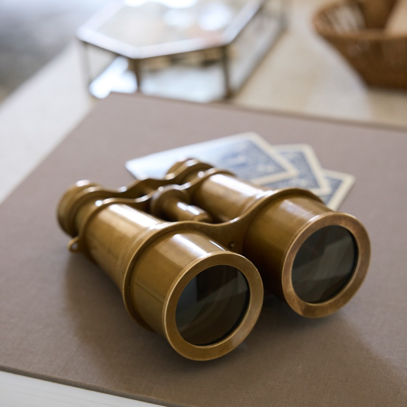 Decorative Solid Brass Binoculars