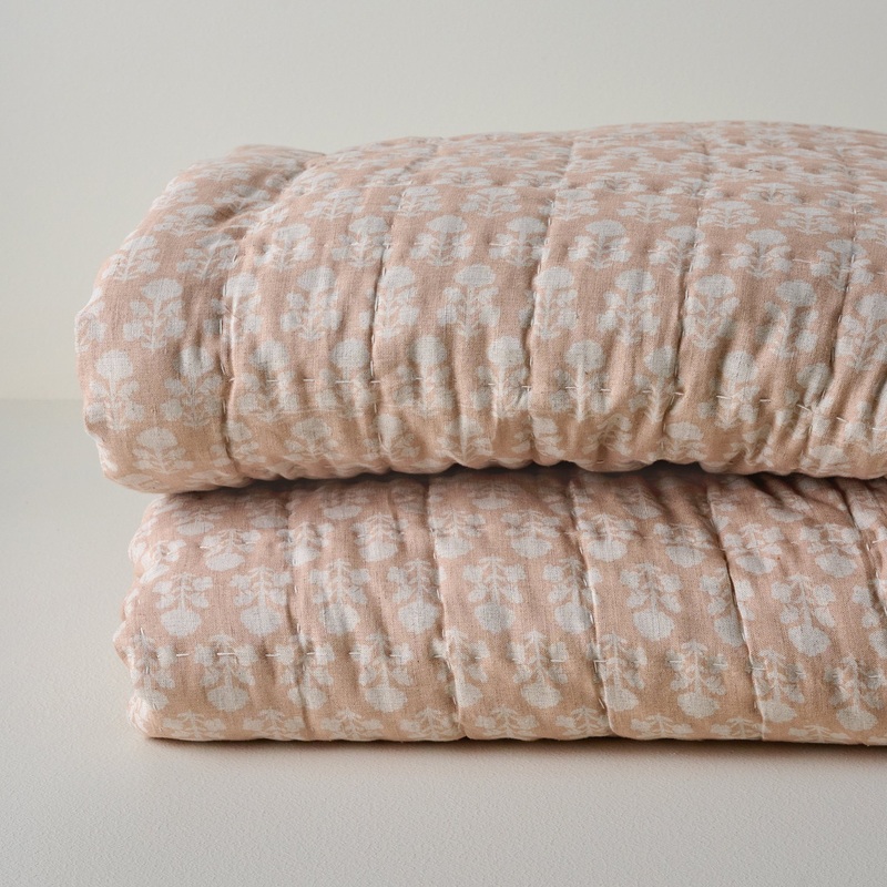 Ellie Block Print Quilt