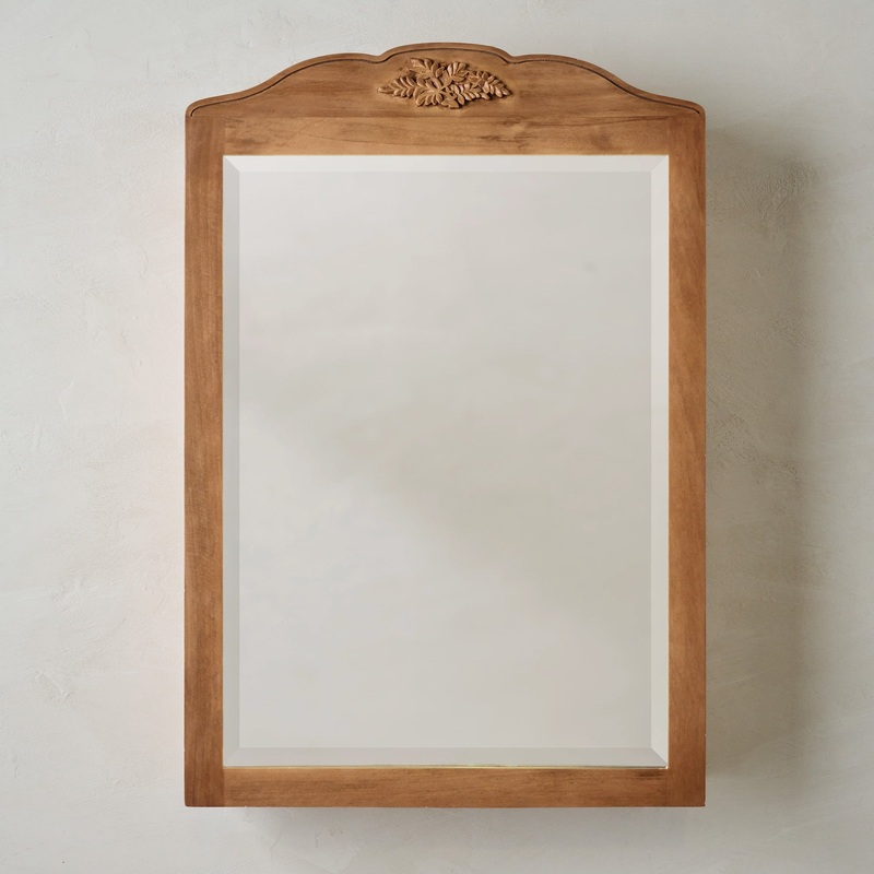 Florence Wood Framed Medicine Cabinet