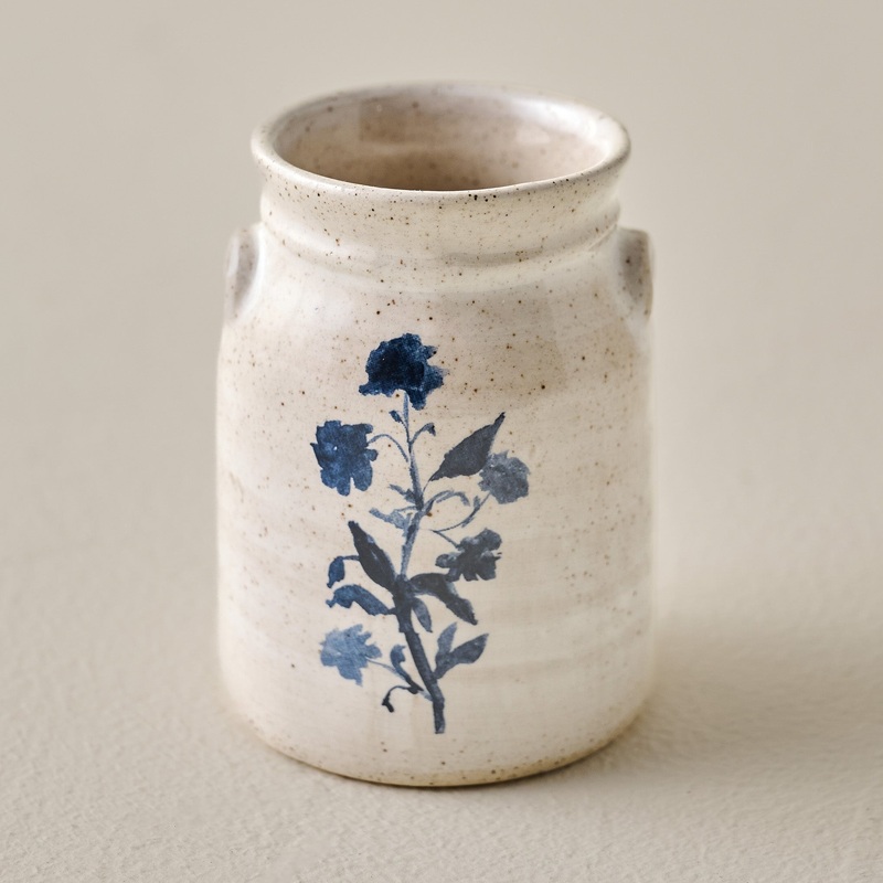 Lila Floral Mini Crock