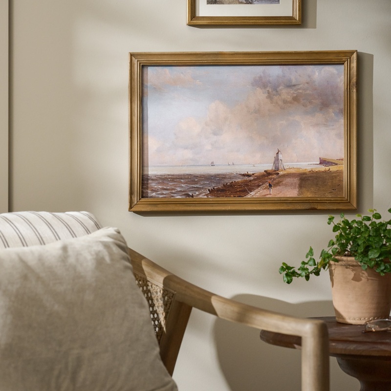 Waves of Light Framed Print