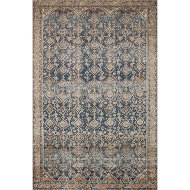 Lenna Indigo Natural Rug
