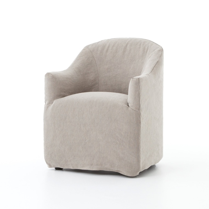 Lyn Dining Chair With Casters