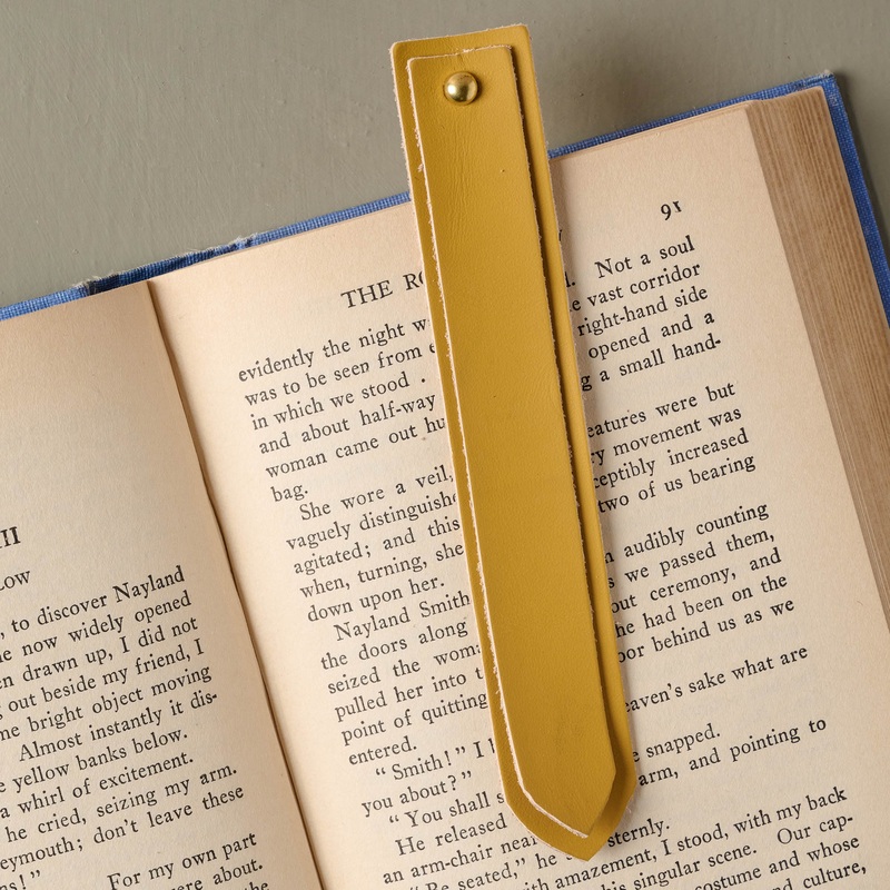 Leather Bookmark