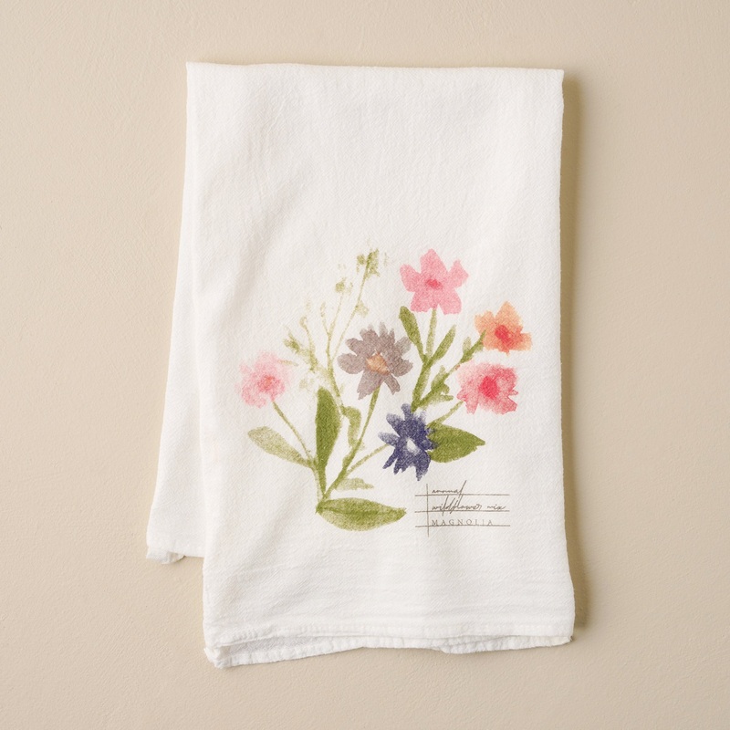 Magnolia Wildflower Mix Tea Towel
