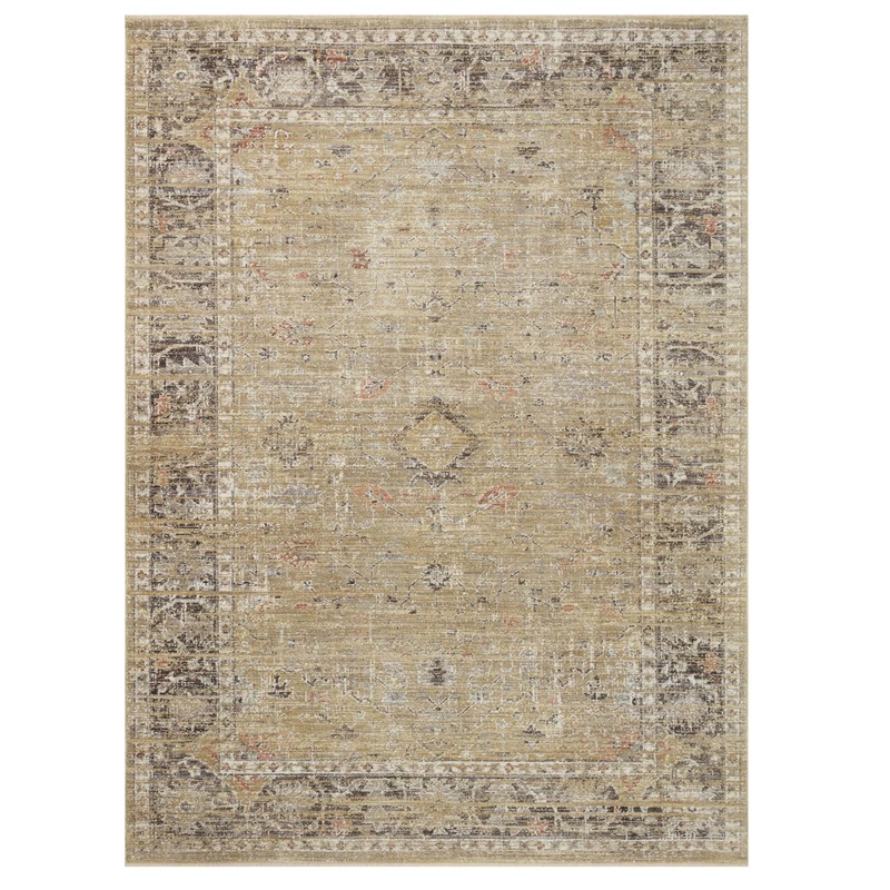 Millie Gold Charcoal Rug