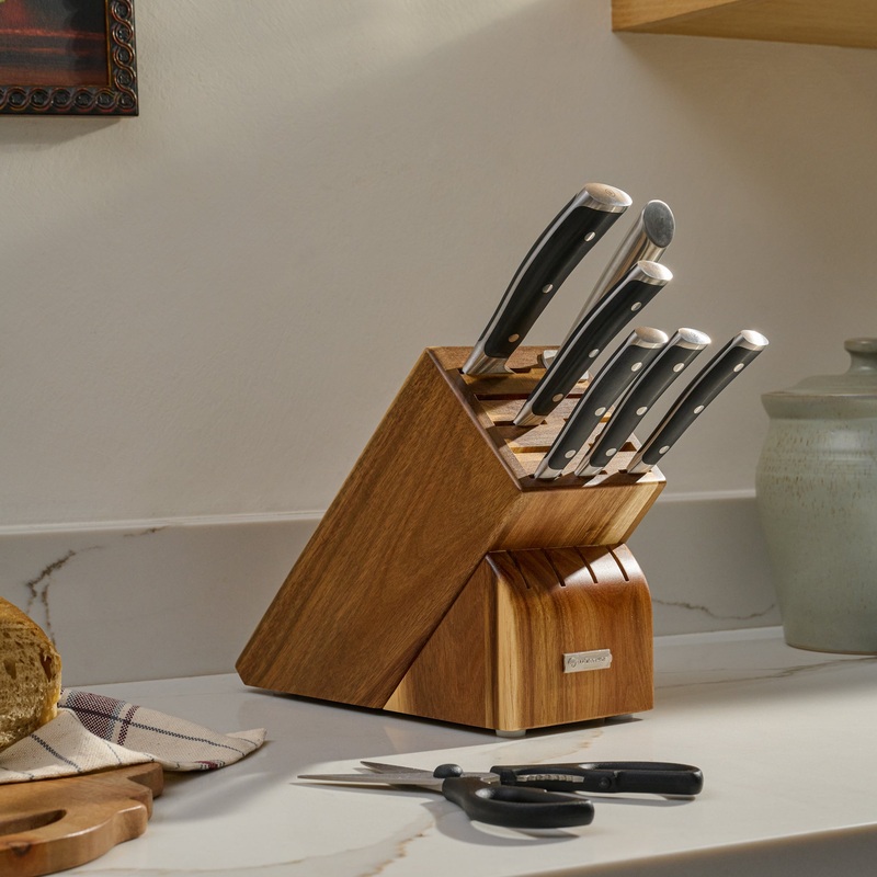 Wusthof Classic Ikon 8pc Knife Block Set