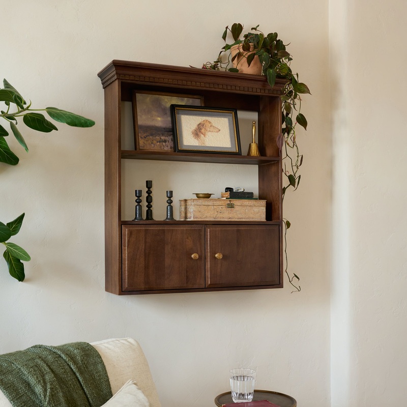 Dylan Wall Shelf with Doors