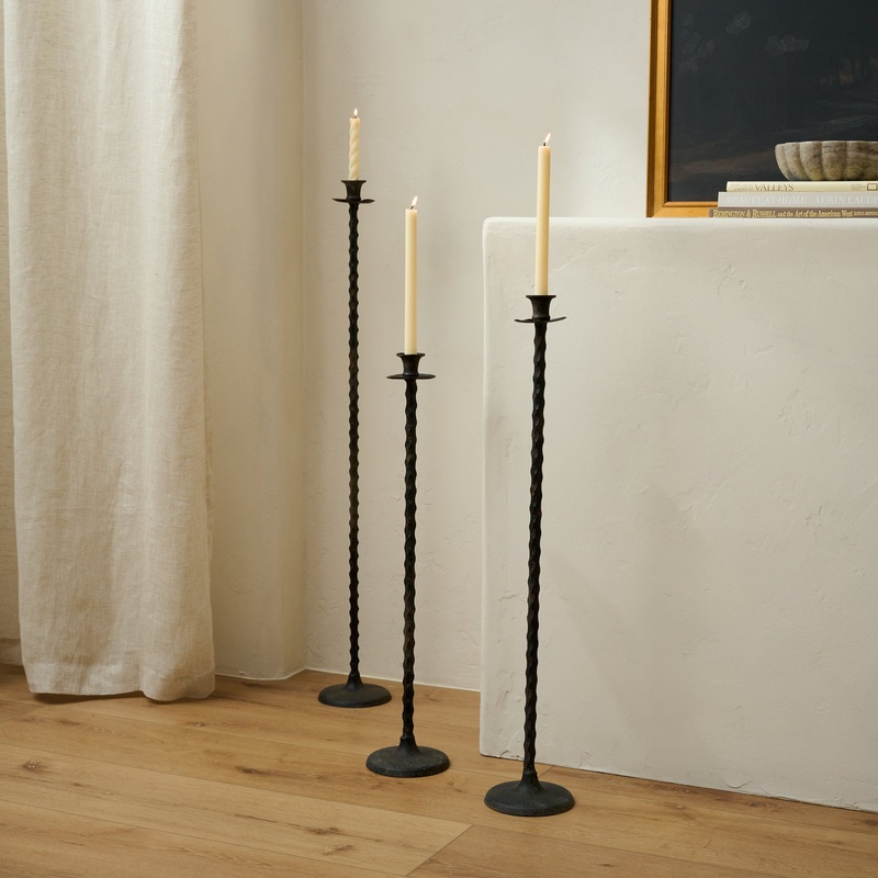 Oversized Iron Taper Holder