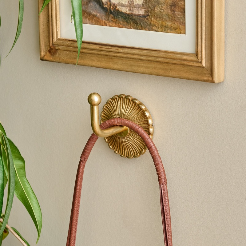 Shiloh Solid Brass Wall Hook