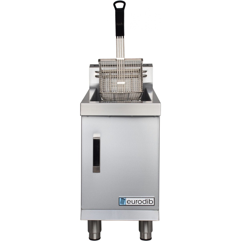 Eurodib - 15 L 2 Burner Countertop Natural Gas Fryer - CF15