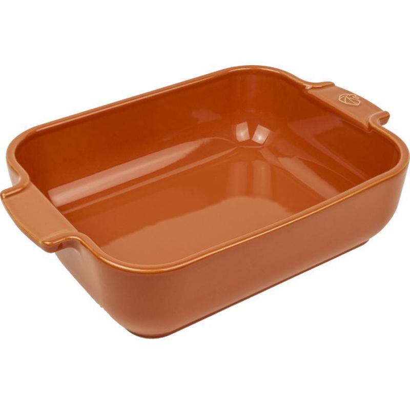 Peugeot - Appolia Ceramic 12.59" Rectangular Terracotta Baking Dish (32cm) - 61081