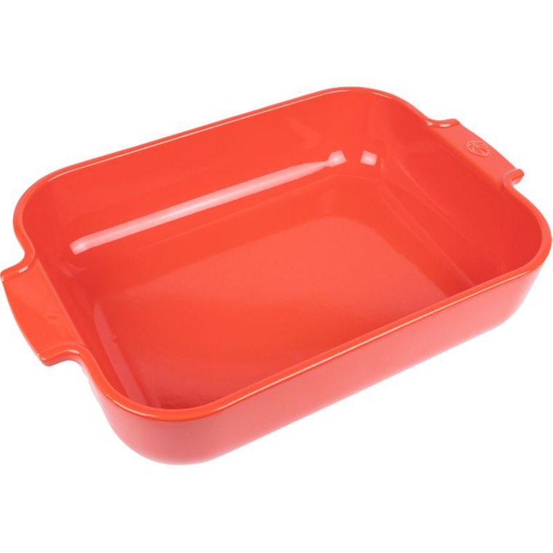 Peugeot - Appolia Ceramic 14.1" Rectangular Red Baking Dish (36cm) - 61579