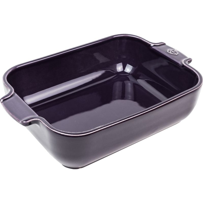 Peugeot - Appolia Ceramic 9.84" Rectangular Eggplant Baking Dish (25 cm) - 61036
