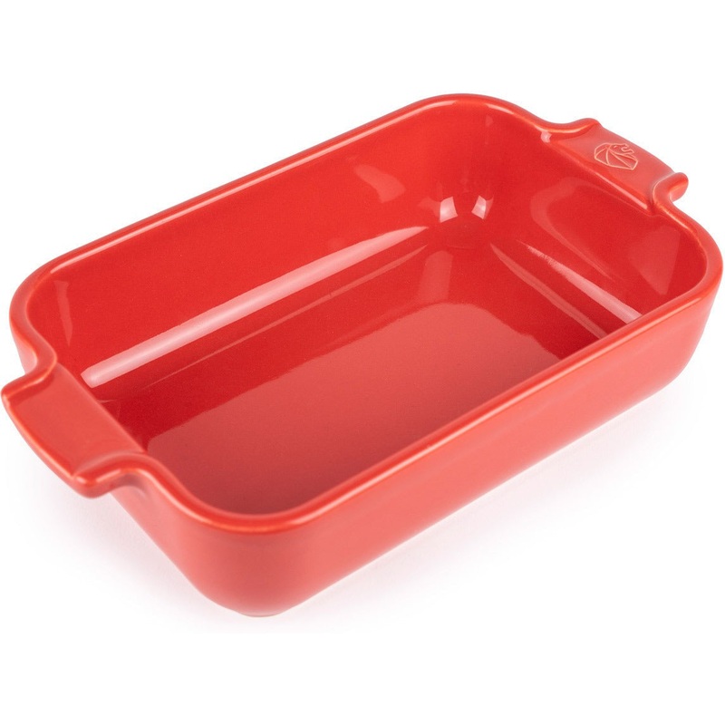 Peugeot - Appolia Ceramic 9.84" Rectangular Red Petite Baking Dish (25 cm) - 61142