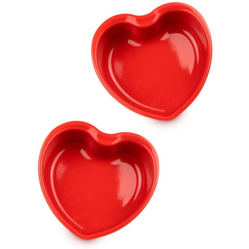 Peugeot - Appolia Ceramic Red Heart Ramekin - 61593