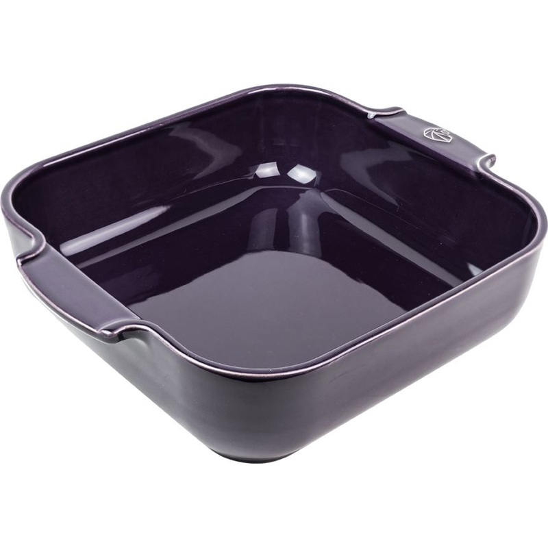 Peugeot - Appolia Ceramic 11.02" Square Eggplant Baking Dish (28 cm) - 61050