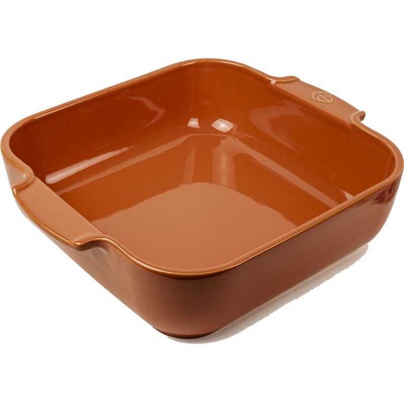 Peugeot - Appolia Ceramic 11.02" Square Terracotta Baking Dish (28 cm) - 61111