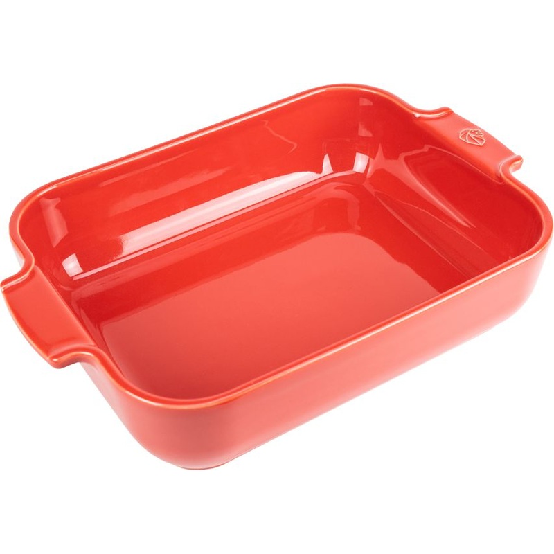 Peugeot - Appolia Ceramic 12.5" Rectangular Red Baking Dish (32cm) - 60053