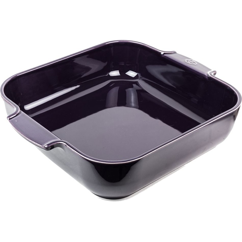 Peugeot - Appolia Ceramic 14.17" Square Eggplant Baking Dish (36 cm) - 61043